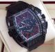 2017 Replica Franck Muller Conquistador Grand Prix Watch Red Chronograph Black PVD (2)_th.jpg